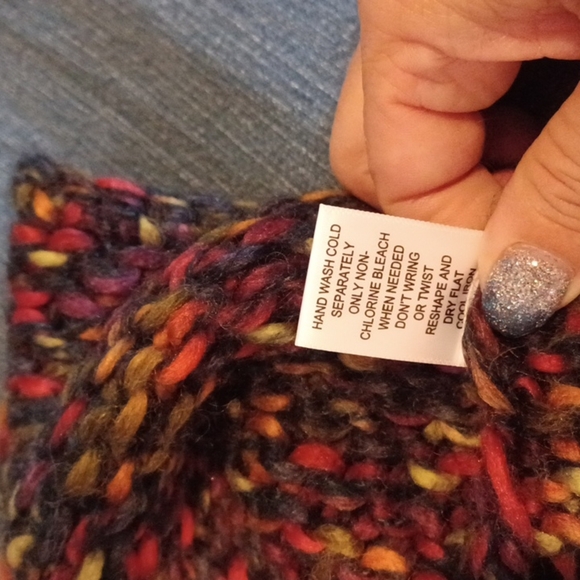 Relativity sweater, wool blend, mohair, alpaca,  acrylic 3/4 sleeves, green tone - Picture 5 of 5